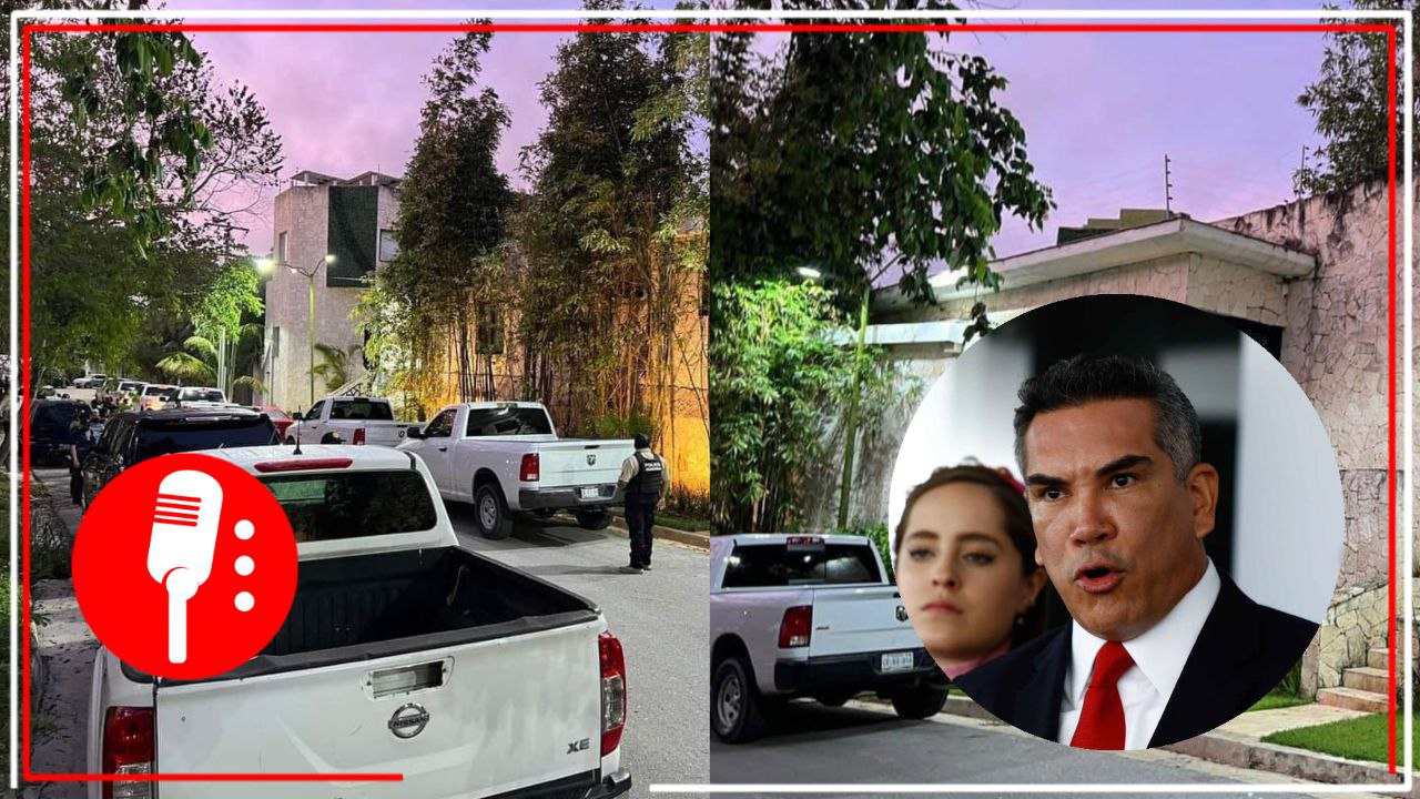 Mansión de Alito Moreno en Campeche es cateada por ministeriales; señalan  que es por las investigaciones de enriquecimiento ilícito que pesan en su  contra • Los Reporteros Mx