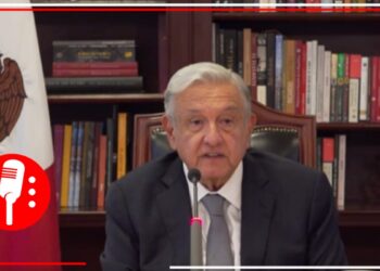 Andrés Manuel López Obrador da mensaje en Cumbre de Democracia
