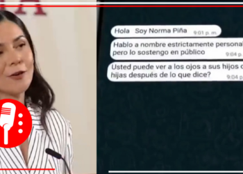 Medios desestimaron denuncia del senador Alejandro Armenta contra Norma Piña