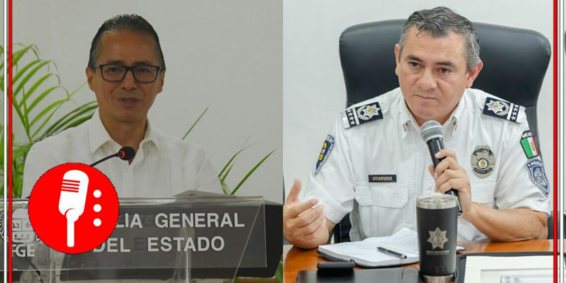 Fotos tomadas de las cuentas de Twitter: @FGEQuintanaRoo y @Ayto_Tulum