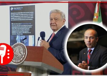 Corruptos, cínicos y bien ladrones: AMLO desmiente las mentiras de Felipe Calderón y López-Dóriga, que arrecian sus ataques contra la 4T ante el fracaso de su candidata, Xóchitl Gálvez (VIDEO)