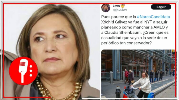 Imágenes: Xóchitl Gálvez; vía: Tabascohoy.com/ Tweet; Captura de pantalla.