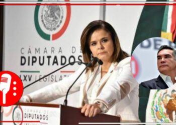La diputada Monserrat Arcos presentará una denuncia penal en contra del dirigente nacional del PRI, Alito Moreno; señaló que ha recibido amenazas por negarse a participar en un esquema de corrupción (VIDEO)