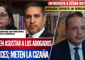 #Entrevista | Quieren asustar a los abogados y jueces; meten cizaña: César Gutiérrez Priego señaló que se ha comenzado a impulsar una narrativa para generar miedo entre los abogados, para tratar de evitar la reforma al Poder Judicial