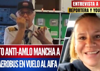 #Entrevista | Piloto anti-AMLO mancha a Vivaaerobus en vuelo al AIFA: Eli TV habló sobre el disgusto que generaron las declaraciones del operador de la aeronave a los pasajeros, cuando comenzó a lanzarse en contra de la 4T 