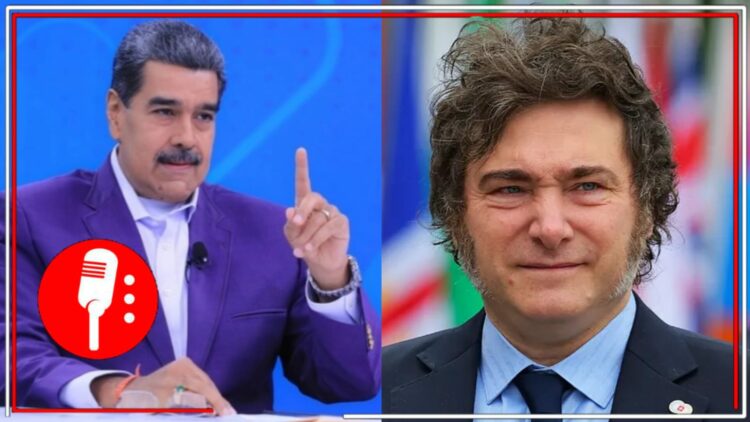 Nicolás Maduro y Javier Milei. Fotos Europa Press y AFP.