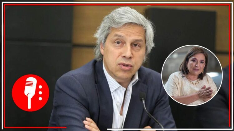Claudio X. González. Foto: INE México | Xóchitl Gálvez. Foto: EFE