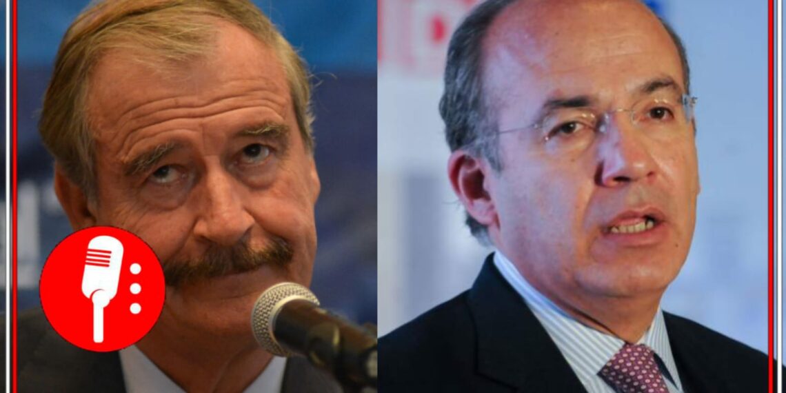 Felipe Calderón y Vicente Fox. Fotos: Cuartoscuro