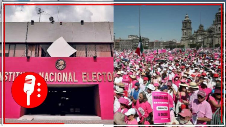 Instalaciones INE Marea Rosa. Foto: Cuartoscuro y EFE