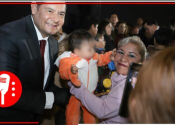 Gobernador de Puebla, Alejandro Armenta, celebra Día de Reyes con más de 6 mil niños