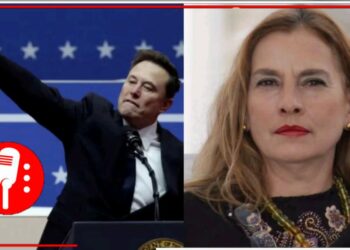 La doctora Beatriz Gutiérrez Müller reapareció en la red social X para denunciar el “saludo nazi” de Elon Musk