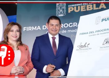 El Gobernador Armenta implementa programa de alimentación sana para niños en Puebla