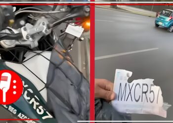 SSC-CDMX suspende a policías después de ser exhibidos con placas falsas